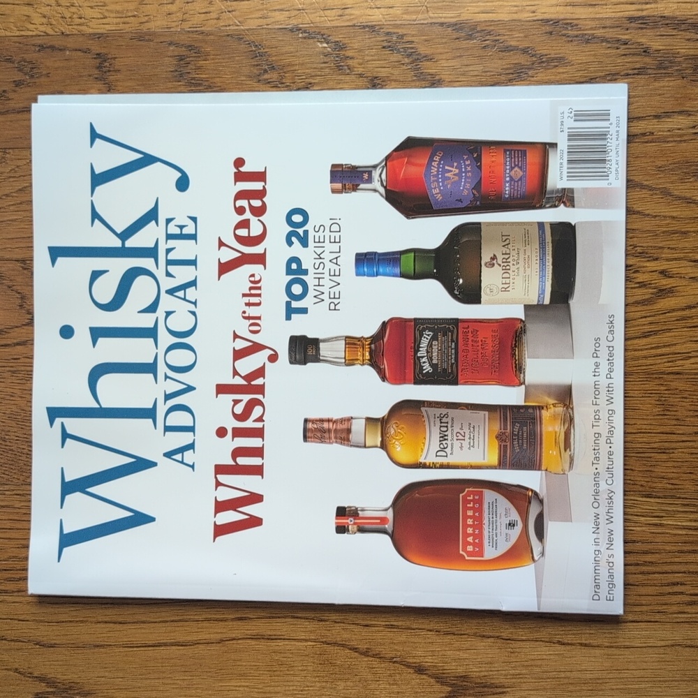 Whisky Advocate Winter 2022 Top 20 Whiskies Of The Year